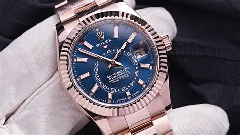 rolex sky dweller replica blue dial|rolex sky dweller retail price.